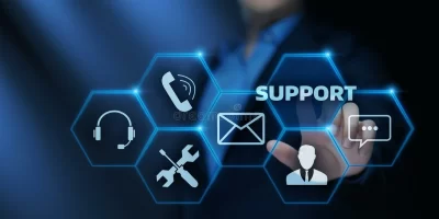 technical-support-center-customer-service-internet-business-technology-concept-122402738